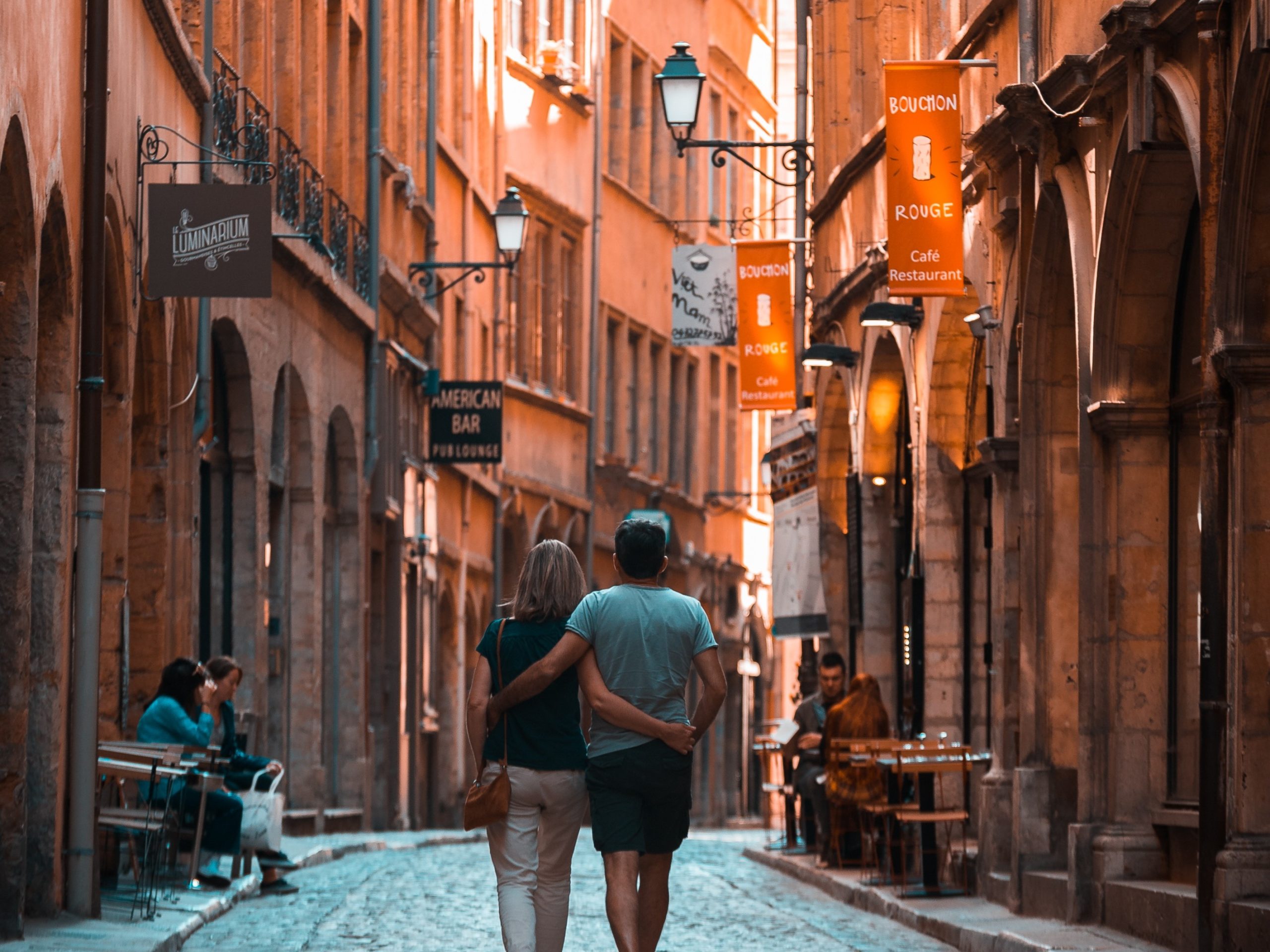 Explore the compact streets of Old Lyon