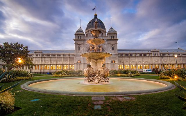 Royal Exhibition Building Evening View