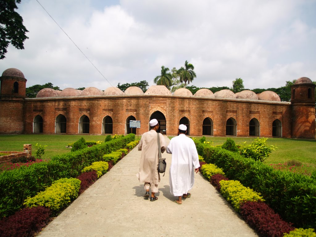 People at Mosque City of Bagerhat