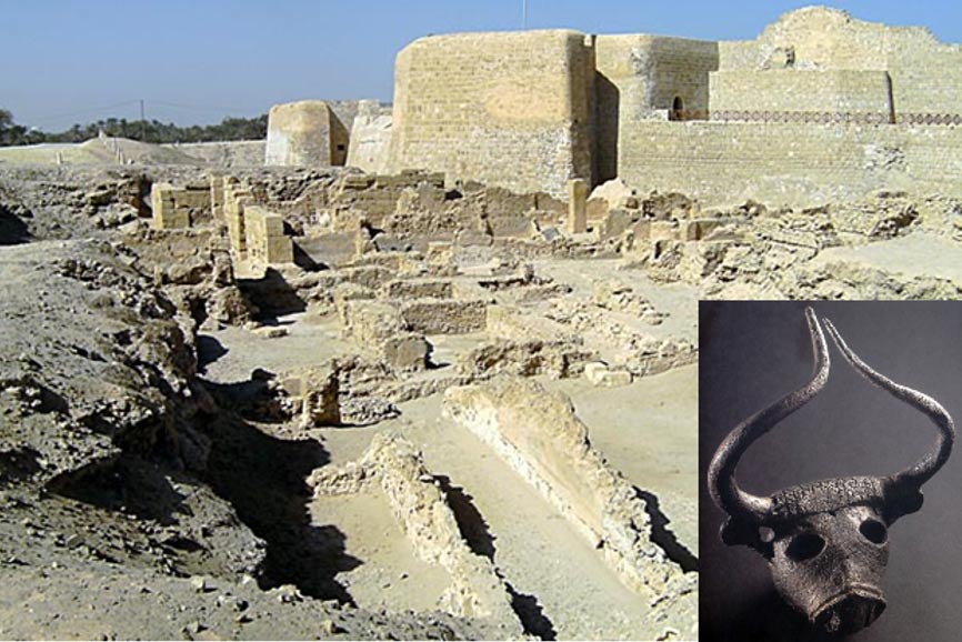 Ruins of ancient Dilmun Civilization