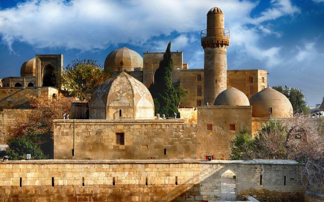 Walled City of Baku with the Shirvanshah's Palace and Maiden Tower