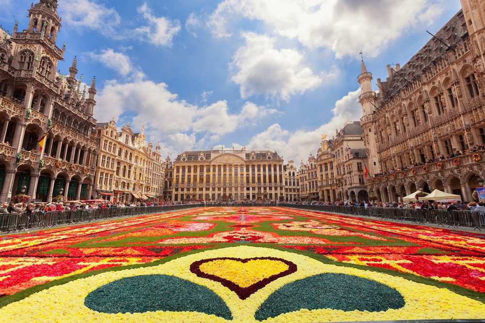 Flower Carpet Event at La Grand Place