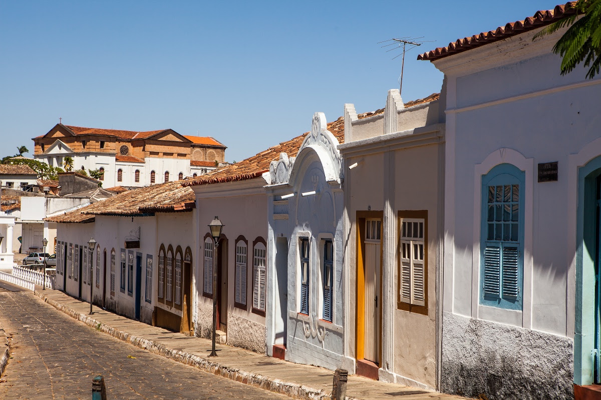 Historic center of the town of Goias