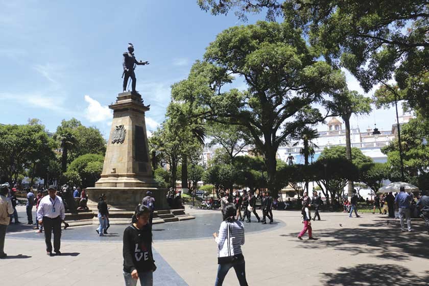 Plaza de Mayo, Sucre