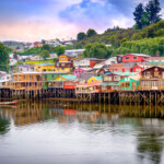 chiloe colored houses