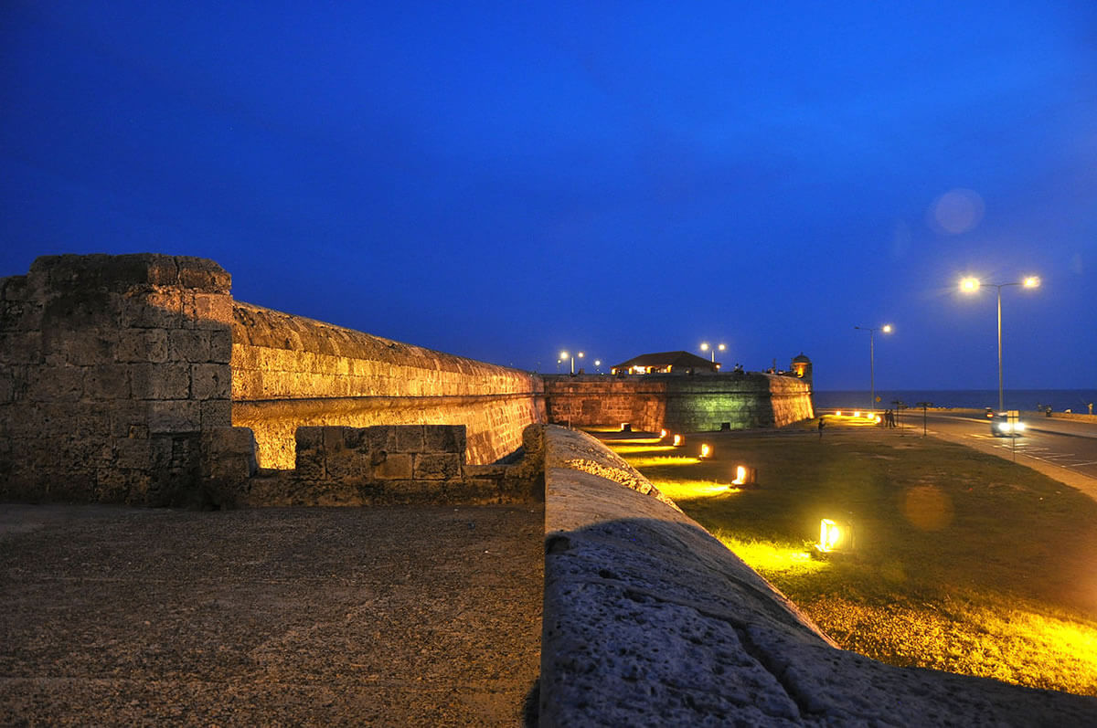 cartagena fortress walls