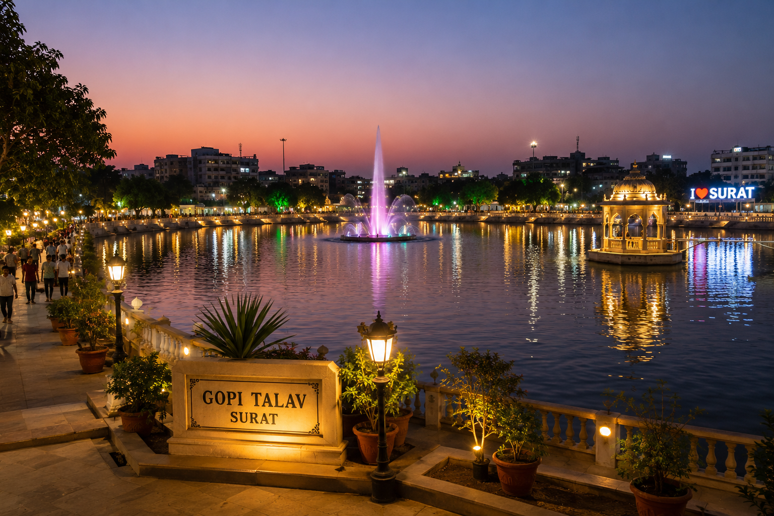 Gopi Talav, Attractions of Surat