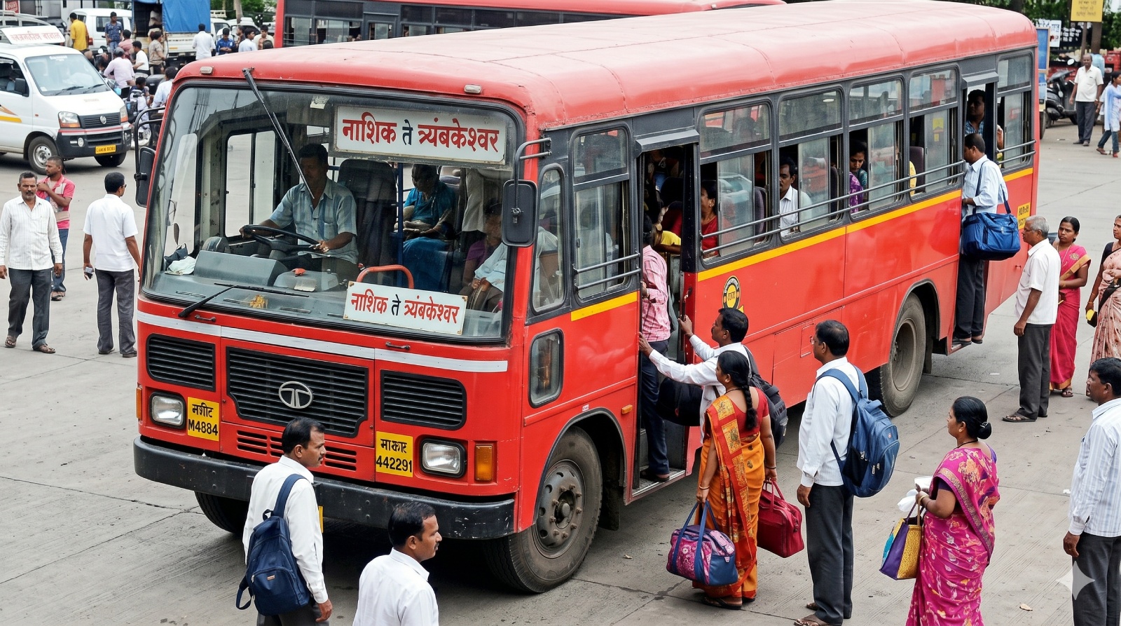 MSRTC buses for Trimbakeshwar trip