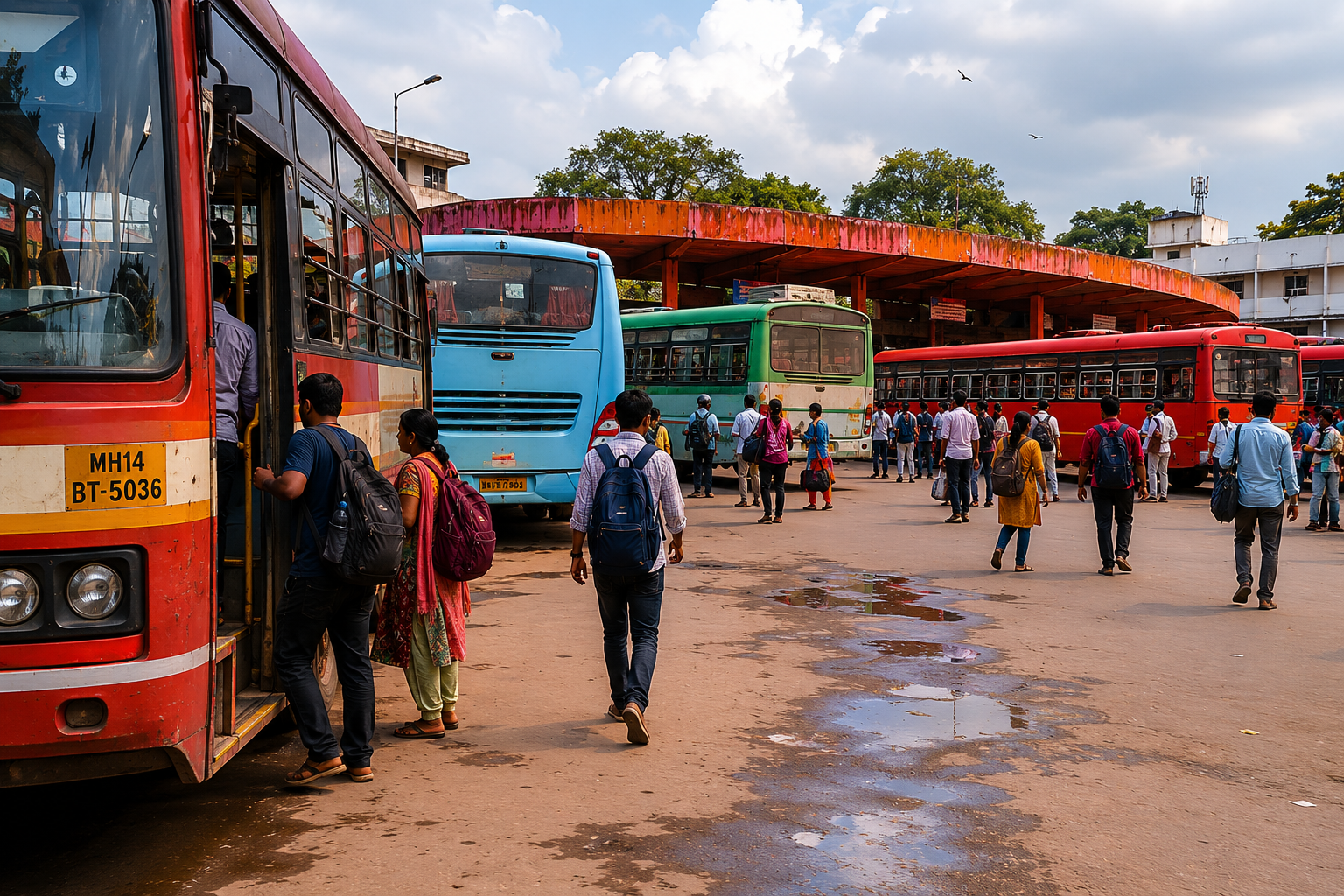 Take Bus from Shivaji Nagar Bus stand