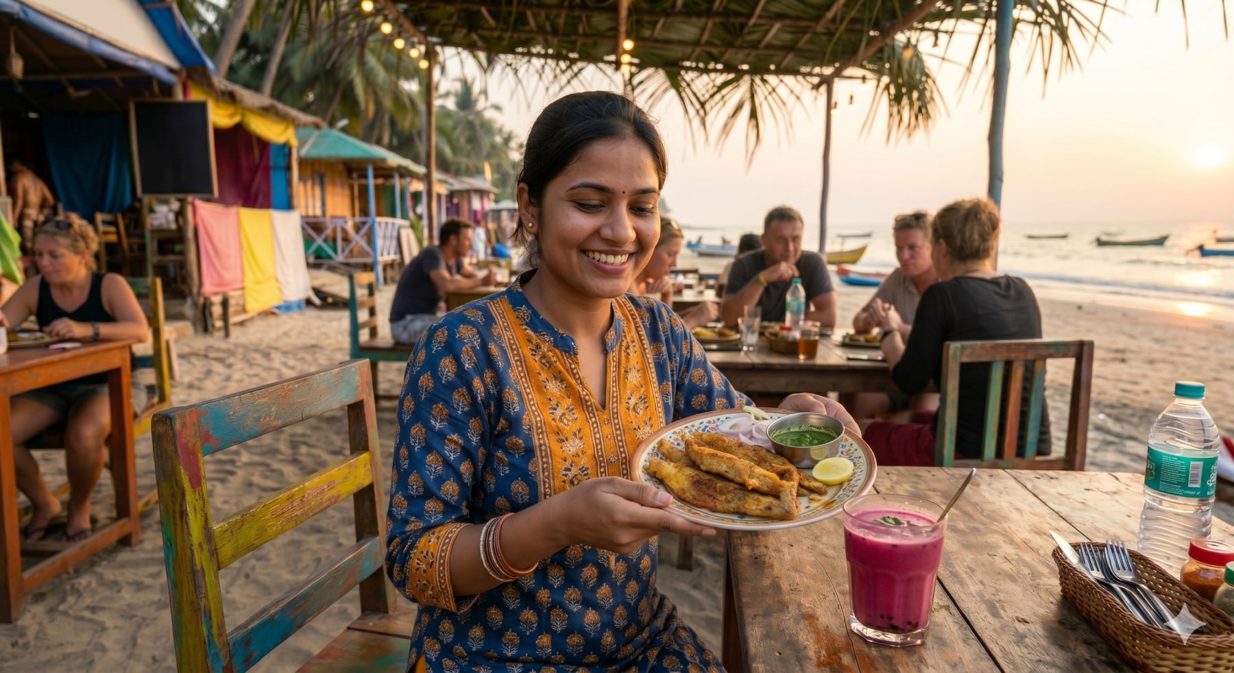 Enjoy Bombil Fish at Alibaug shacks