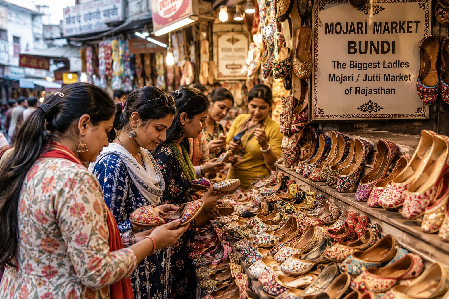 Mojari Market Bundi