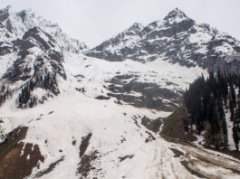 Thajiwas Glacier, Sonmarg, Kashmir