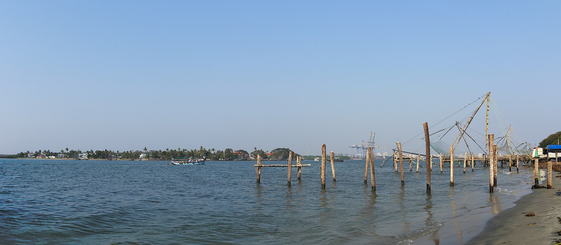 Kerala: Fort kochi chinese fishing nets