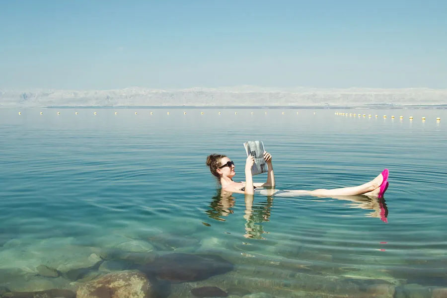 Dead Sea, Trip to Jordan