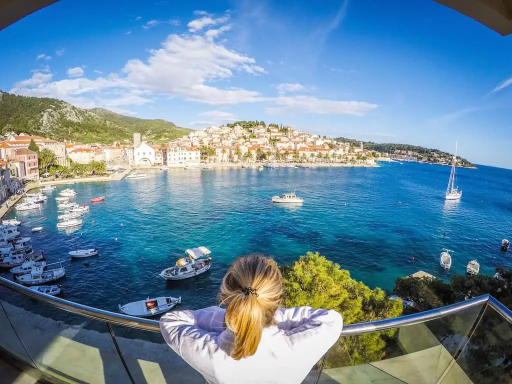 Dubovica Beach, Hvar Island in Croatia