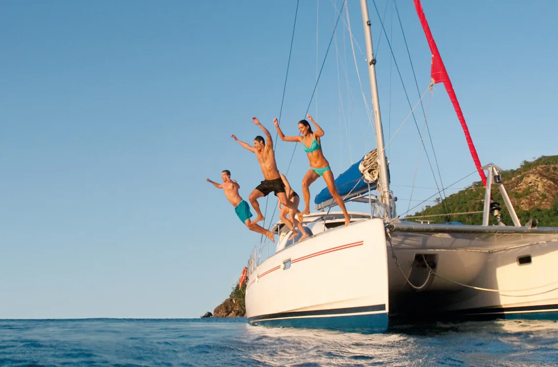 Sailing whitsundays