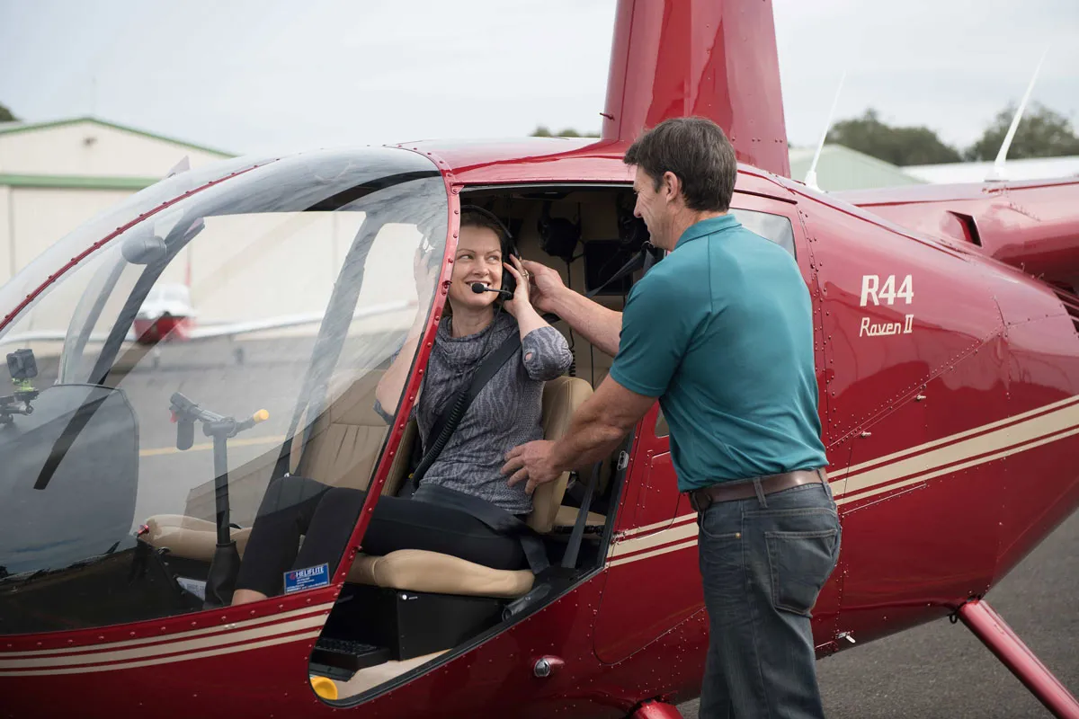 Helicopter ride Cradle Mountain 