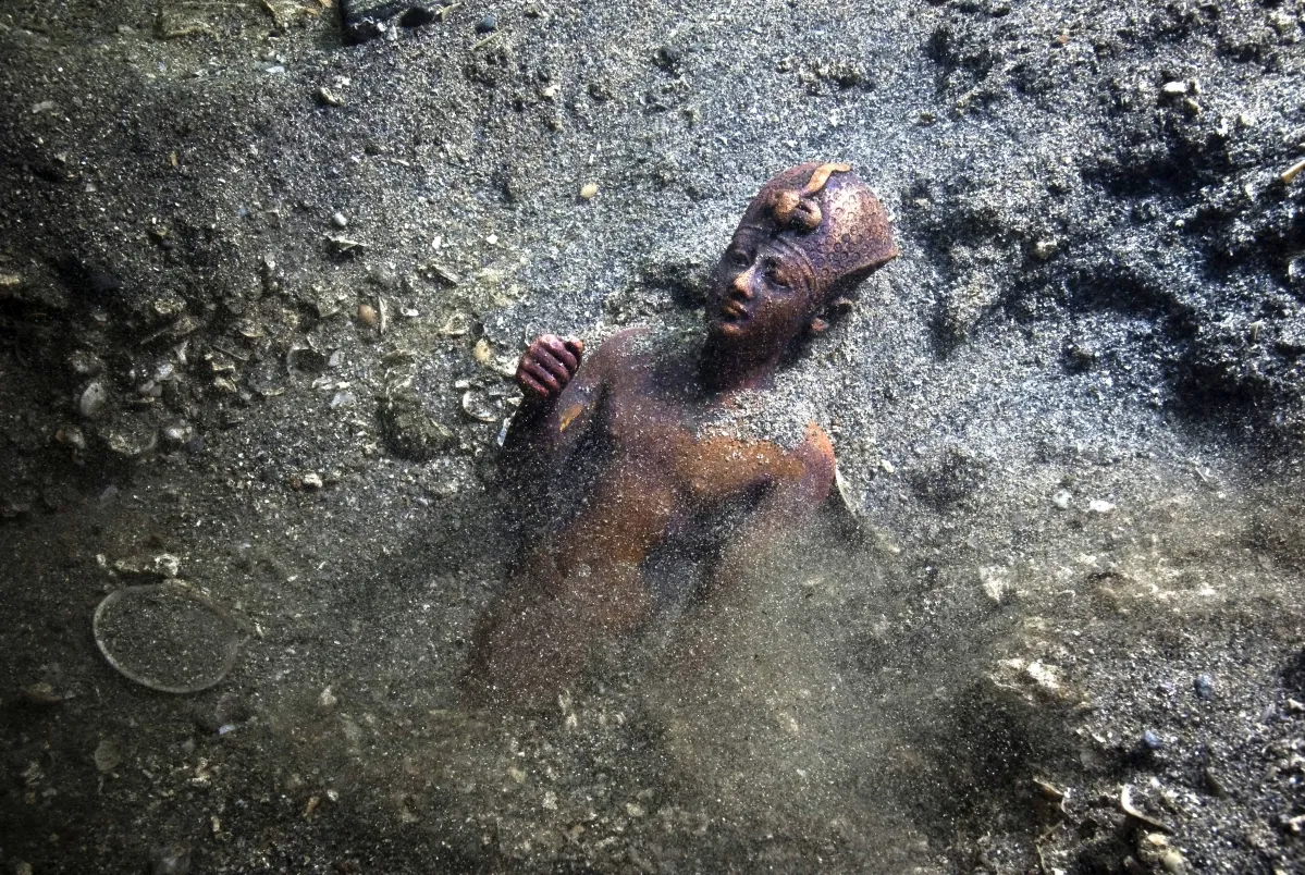 Relics found from lost city of Hercaleion