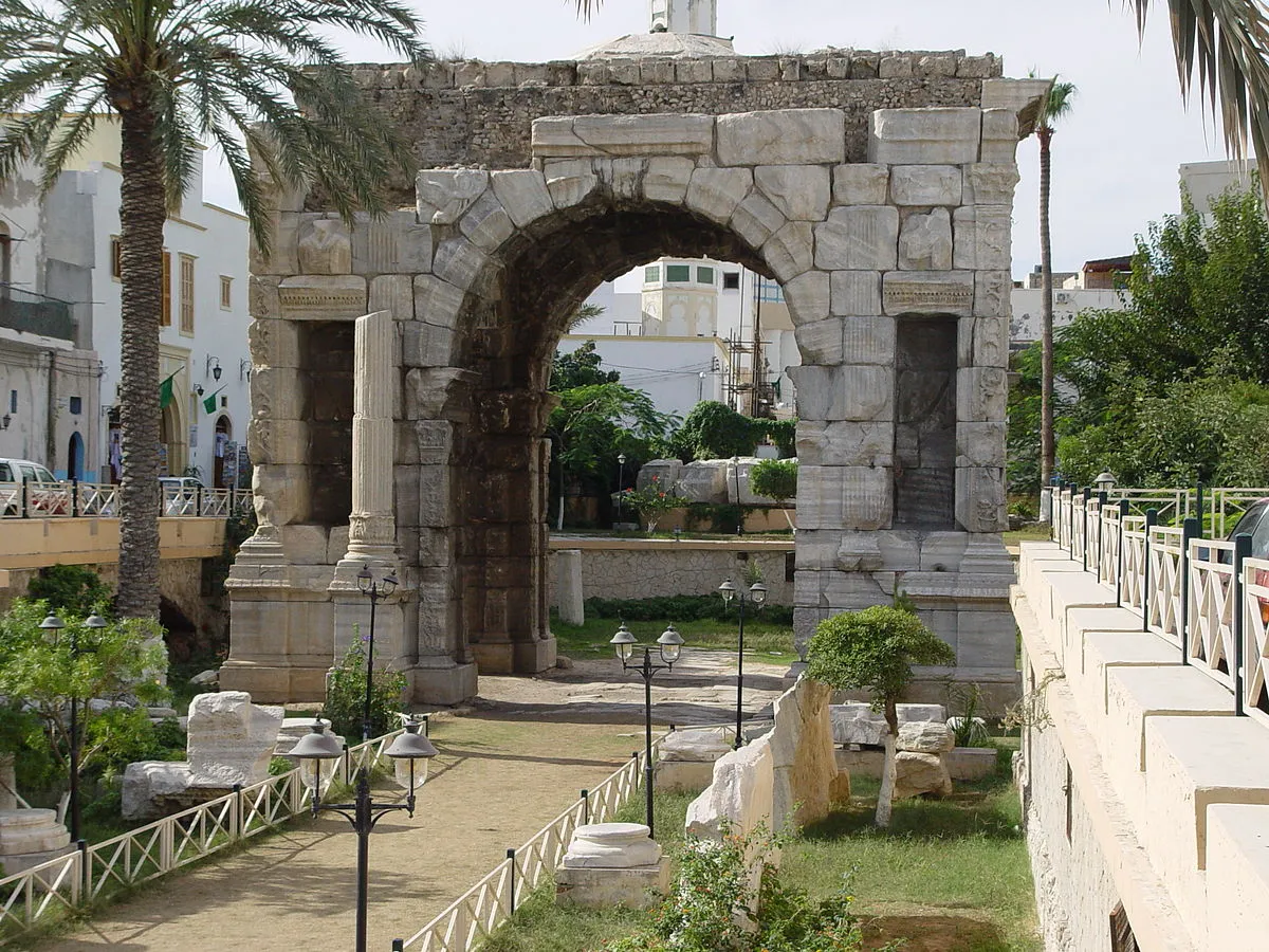 Arch of Marcus-Aurelius Libya