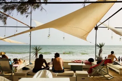 Beach view in Senegal
