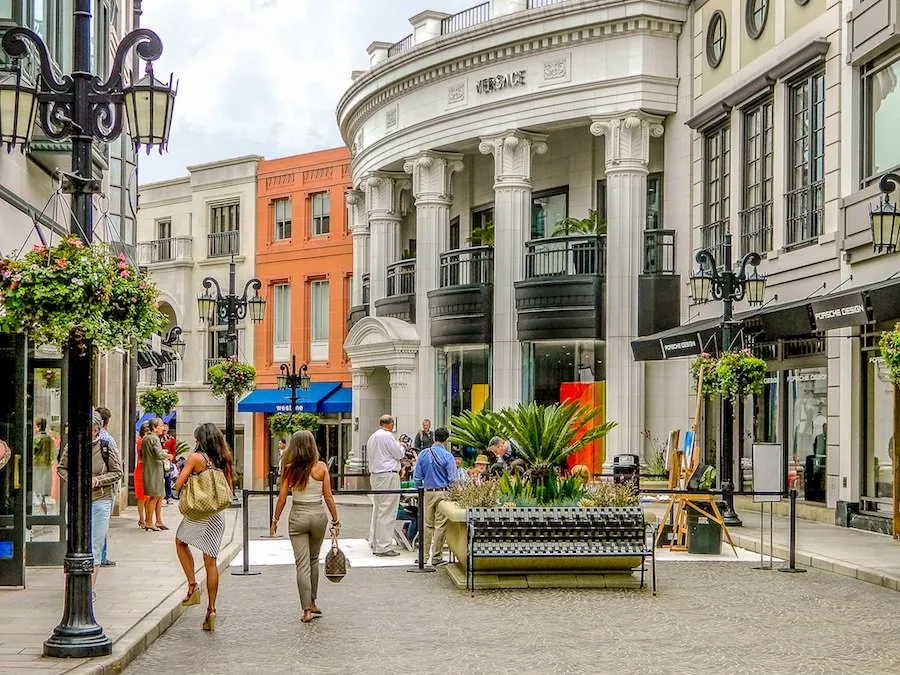 Rodeo Drive in Beverly Hills