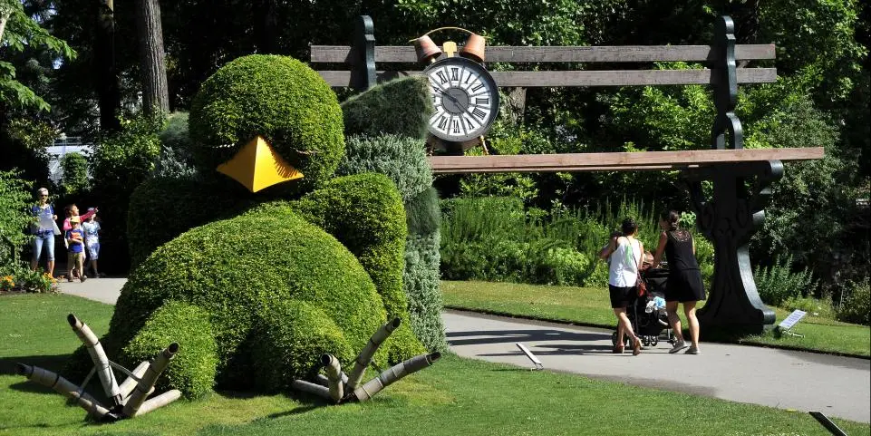 Jardin des Plantes de, Nantes tour