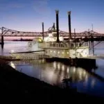 Casino Boat at Mississippi river