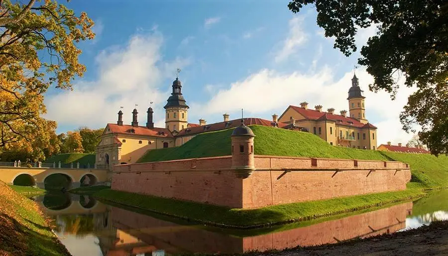 Architecture of Nesvizh Castle Complex